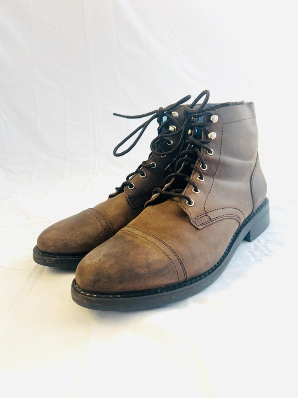 Thursday Boot Company Everyday Captains Lace-Up Cap Toe Boots - Picture 14 of 16